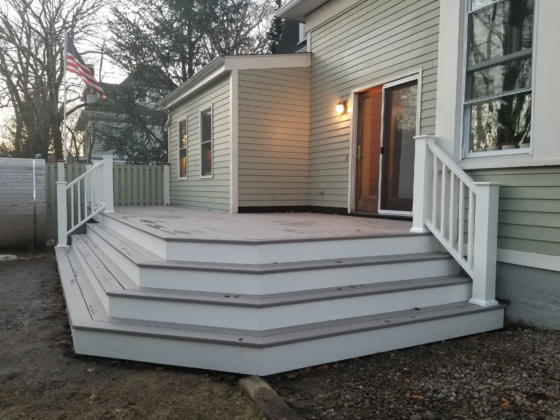Deck Renovation in Start to Finish in Newton, Massachusetts - Image 7