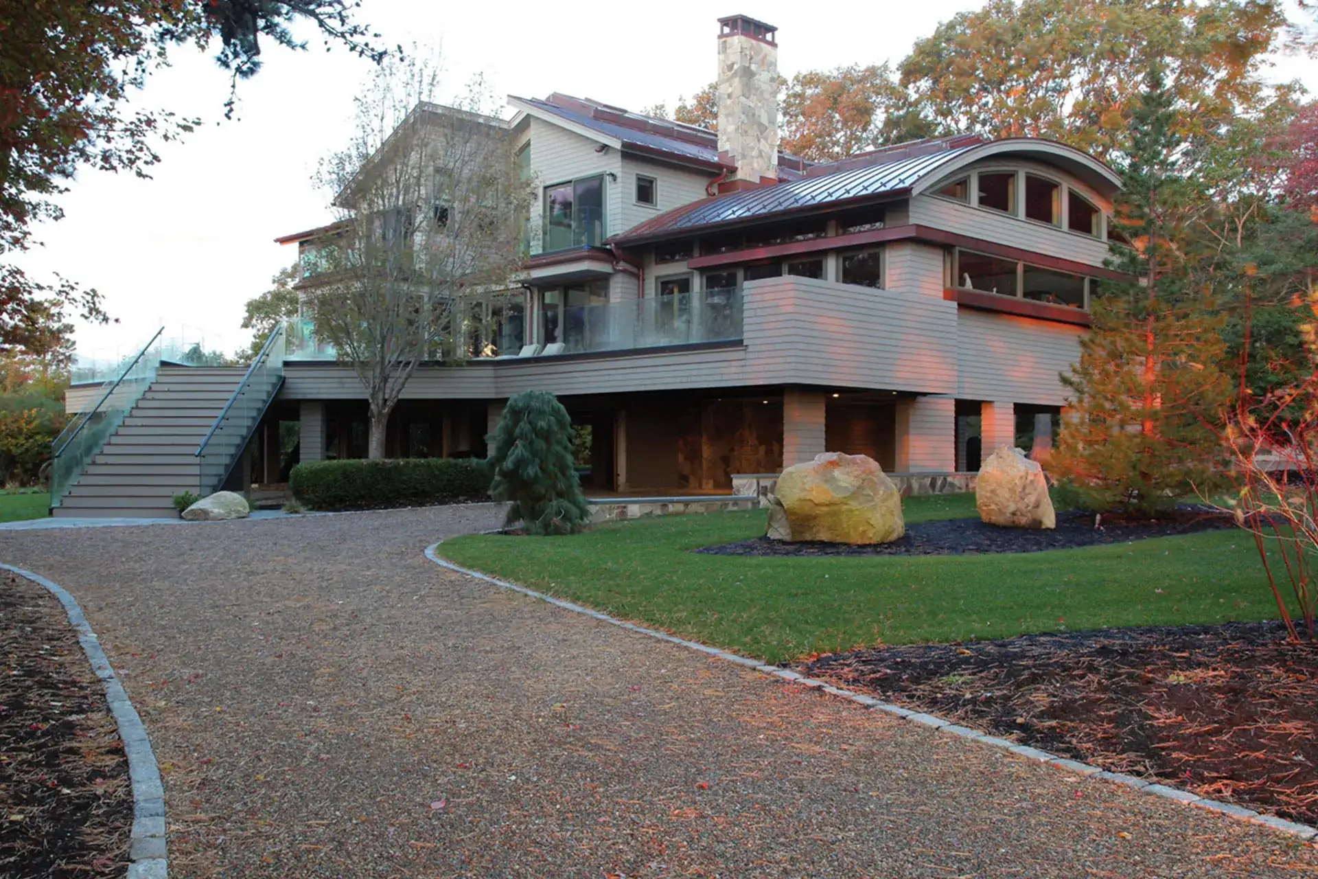 Modern Design Arched Roof